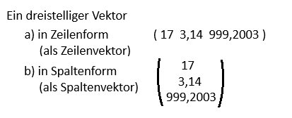 Vektoren